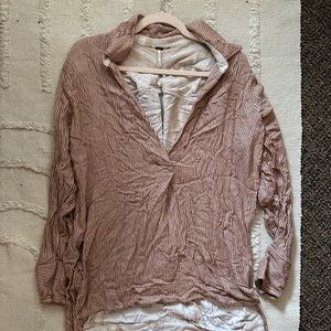 Free People Long sleeve shirt